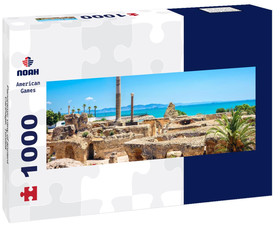 Noah Jigsaw Puzzle Panoramic view of ancient Carthage, Tunisia panorama 1000 pieces