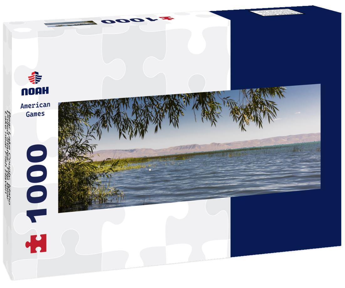 Noah Jigsaw Puzzle Bear Lake County, Idaho, United States. The Bear Lake near Fish Haven panorama 1000 pieces