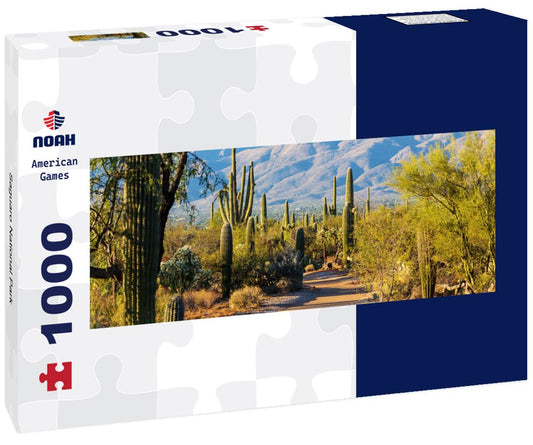Noah Jigsaw Puzzle Saguaro National Park panorama 1000 pieces