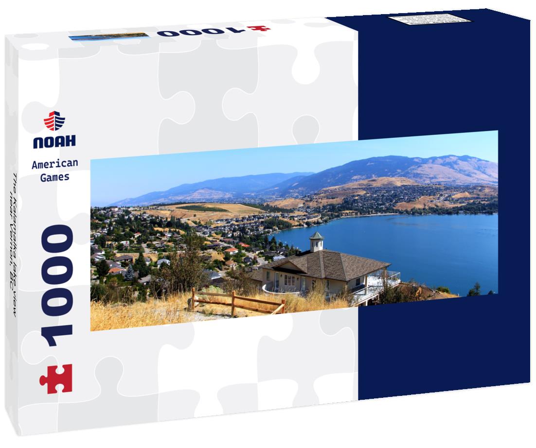 Noah Jigsaw Puzzle The Kalamalka lake view near Vernon, BC panorama 1000 pieces