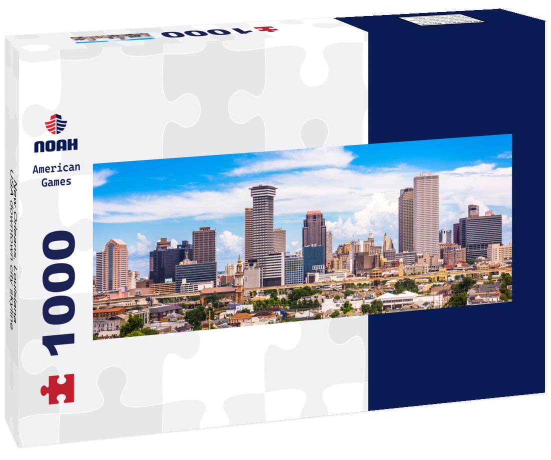 Noah Jigsaw Puzzle New Orleans, Louisiana, USA downtown city skyline panorama 1000 pieces