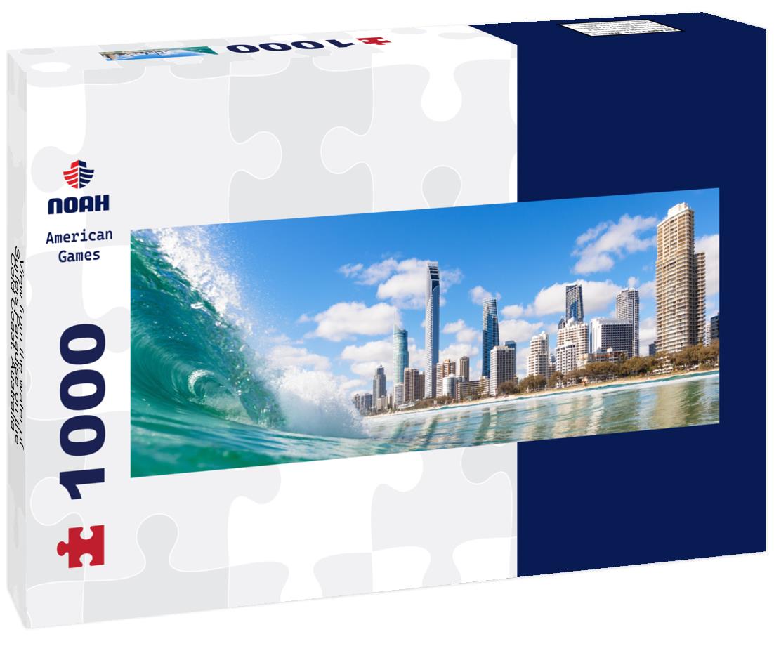 Noah Jigsaw Puzzle View from the water of Surfers Paradise on the Gold Coast, Australia panorama 1000 pieces