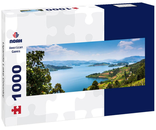 Noah Jigsaw Puzzle Uganda Lake Country panorama 1000 pieces