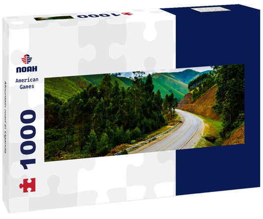 Noah Jigsaw Puzzle Mountain road in Uganda panorama 1000 pieces