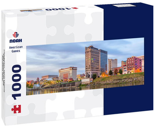 Noah Jigsaw Puzzle Charleston, West Virginia, USA skyline on the Kanawha River panorama 1000 pieces