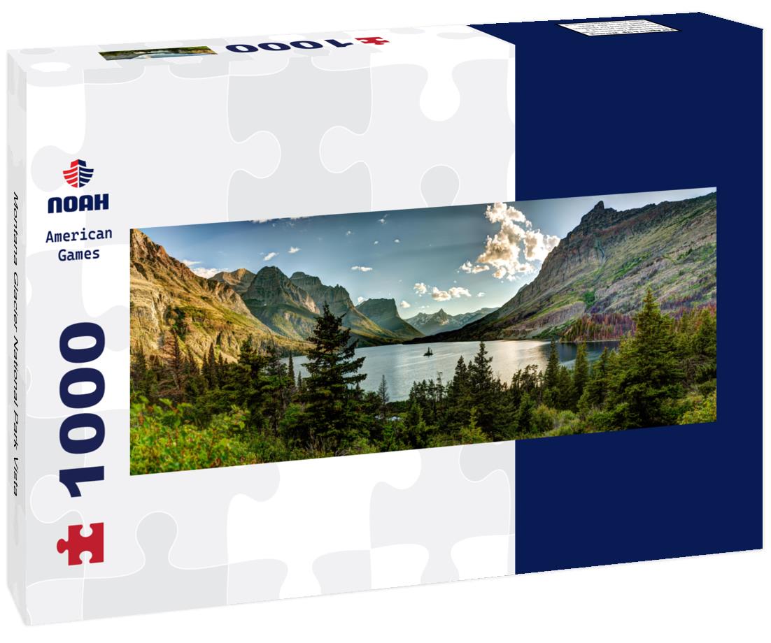 Noah Jigsaw Puzzle Montana Glacier National Park Vista panorama 1000 pieces