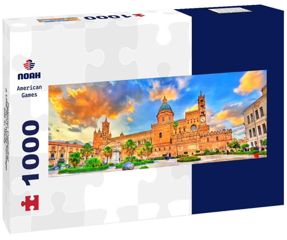 Noah Jigsaw Puzzle Palermo Cathedral, a UNESCO world heritage site in Sicily - Italy panorama 1000 pieces