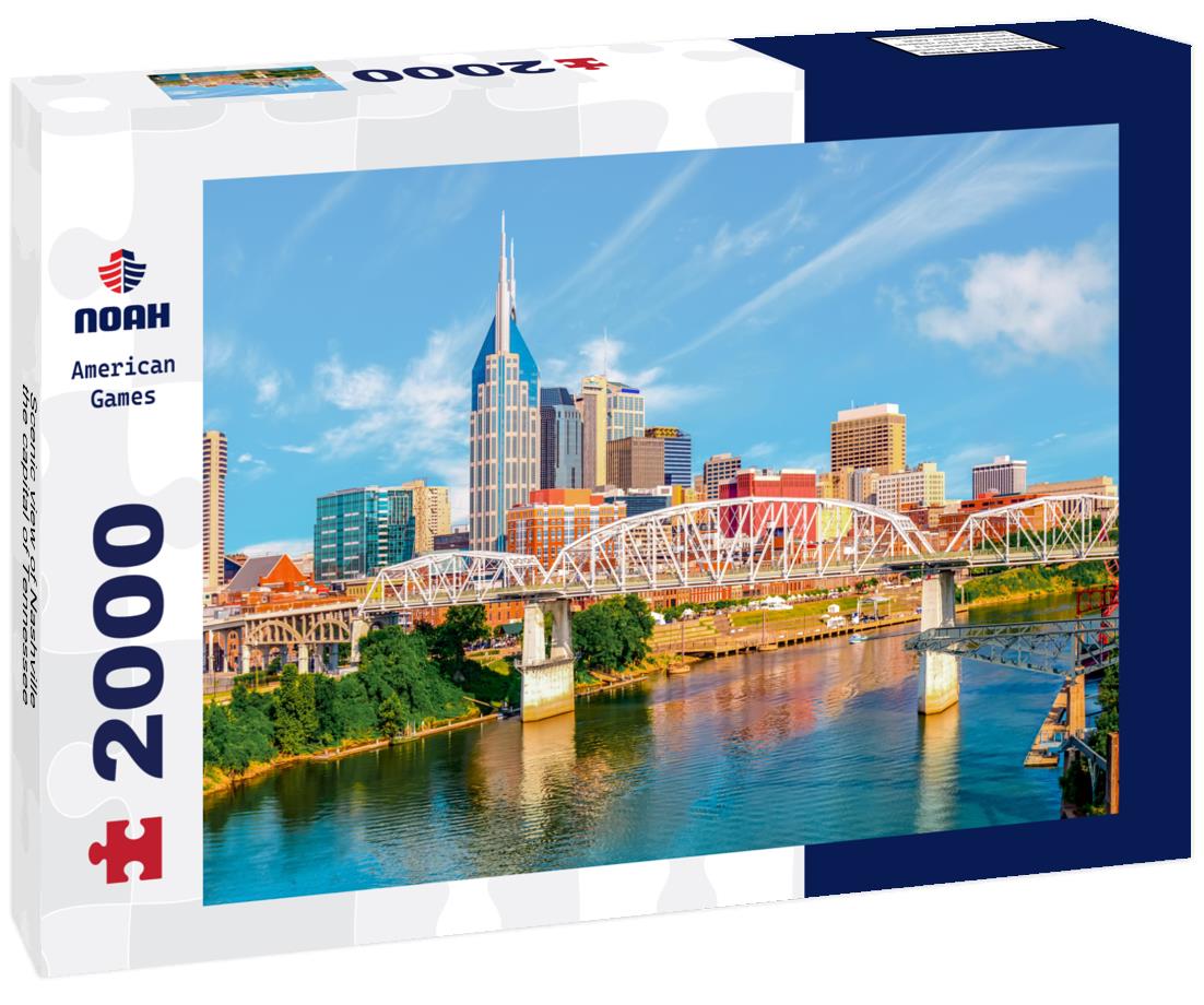 Noah Jigsaw Puzzle Scenic view of Nashville, the capital of Tennessee 2000 pieces
