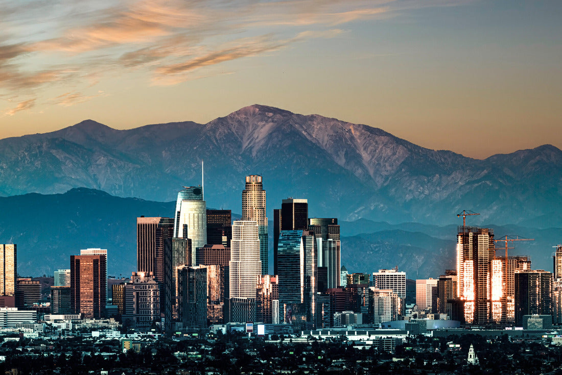 Noah Jigsaw Puzzle Los Angeles California Skyline Sunset 2000 pieces