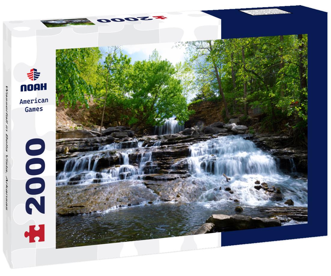 Noah Jigsaw Puzzle Wasserfall in Bella Vista, Arkansas 2000 pieces