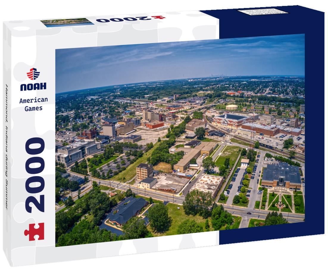 Noah Jigsaw Puzzle Hammond, Indiana during Summer 2000 pieces