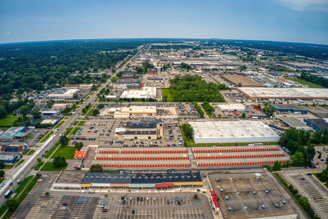 Noah Jigsaw Puzzle Aerial View of the Detroit Suburb of Livonia, Michigan 2000 pieces
