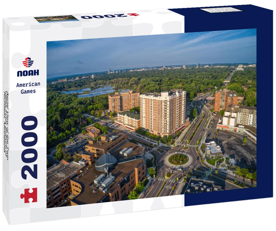 Noah Jigsaw Puzzle Aerial View of the Twin Cities Inner Suburb of Richfield, Minnesota 2000 pieces