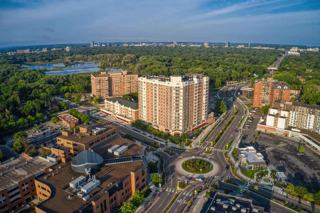 Noah Jigsaw Puzzle Aerial View of the Twin Cities Inner Suburb of Richfield, Minnesota 2000 pieces