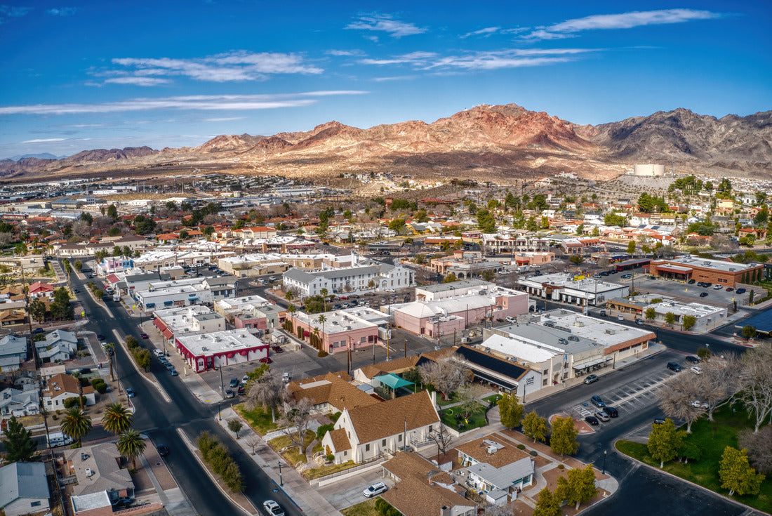 Noah Jigsaw Puzzle Aerial View of Downtown Boulder City in Nevada 2000 pieces