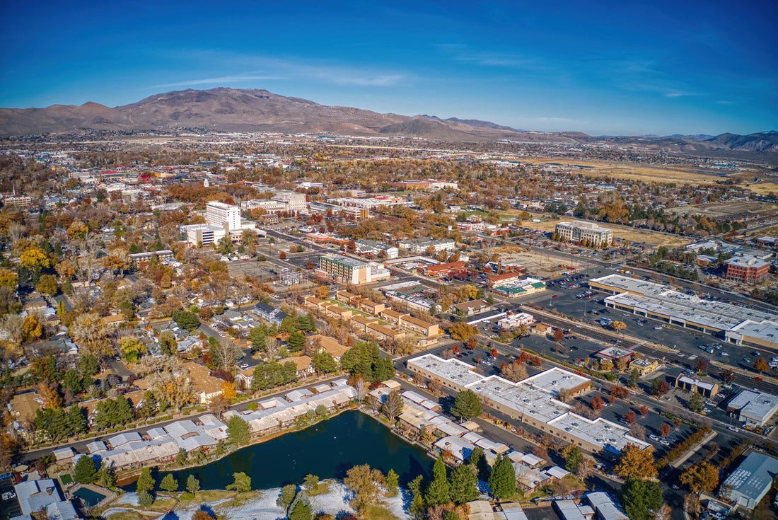 Noah Jigsaw Puzzle Aerial View of the Nevada Capitol of Carson City 2000 pieces