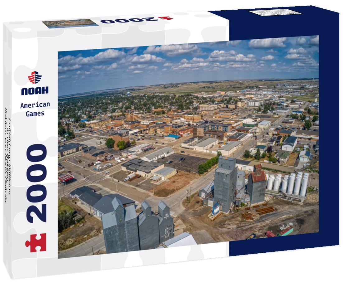 Noah Jigsaw Puzzle Luftbild von Williston in den Bakken-Ölfeldern von North Dakota 2000 pieces