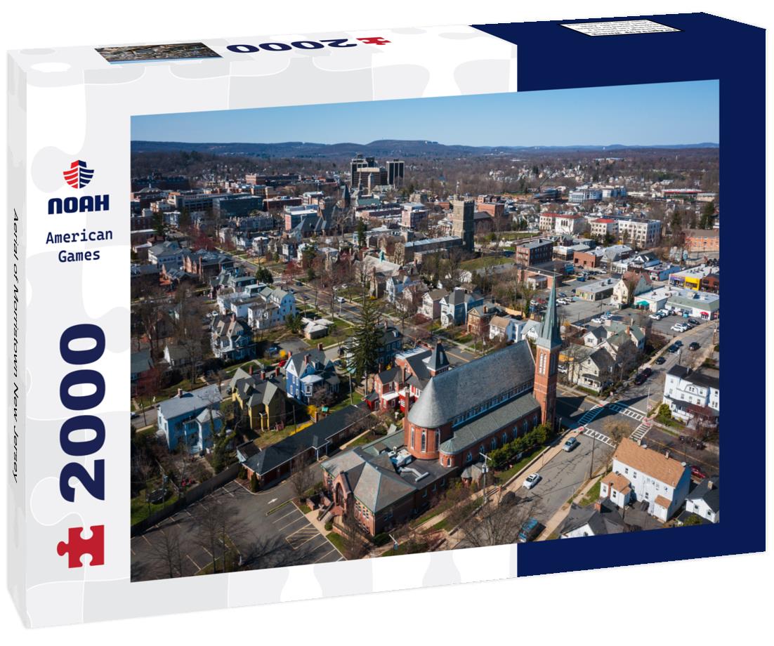 Noah Jigsaw Puzzle Aerial of Morristown New Jersey 2000 pieces