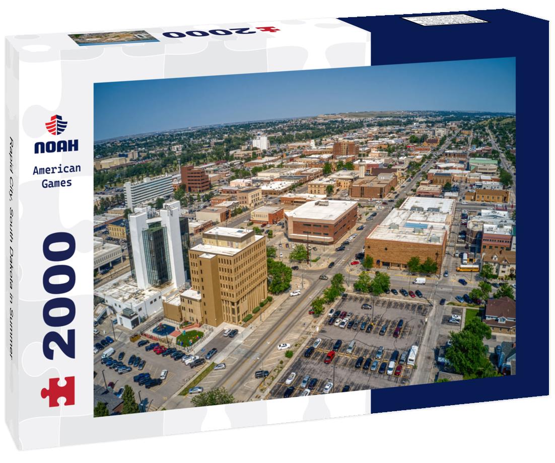Noah Jigsaw Puzzle Rapid City, South Dakota in Summer 2000 pieces