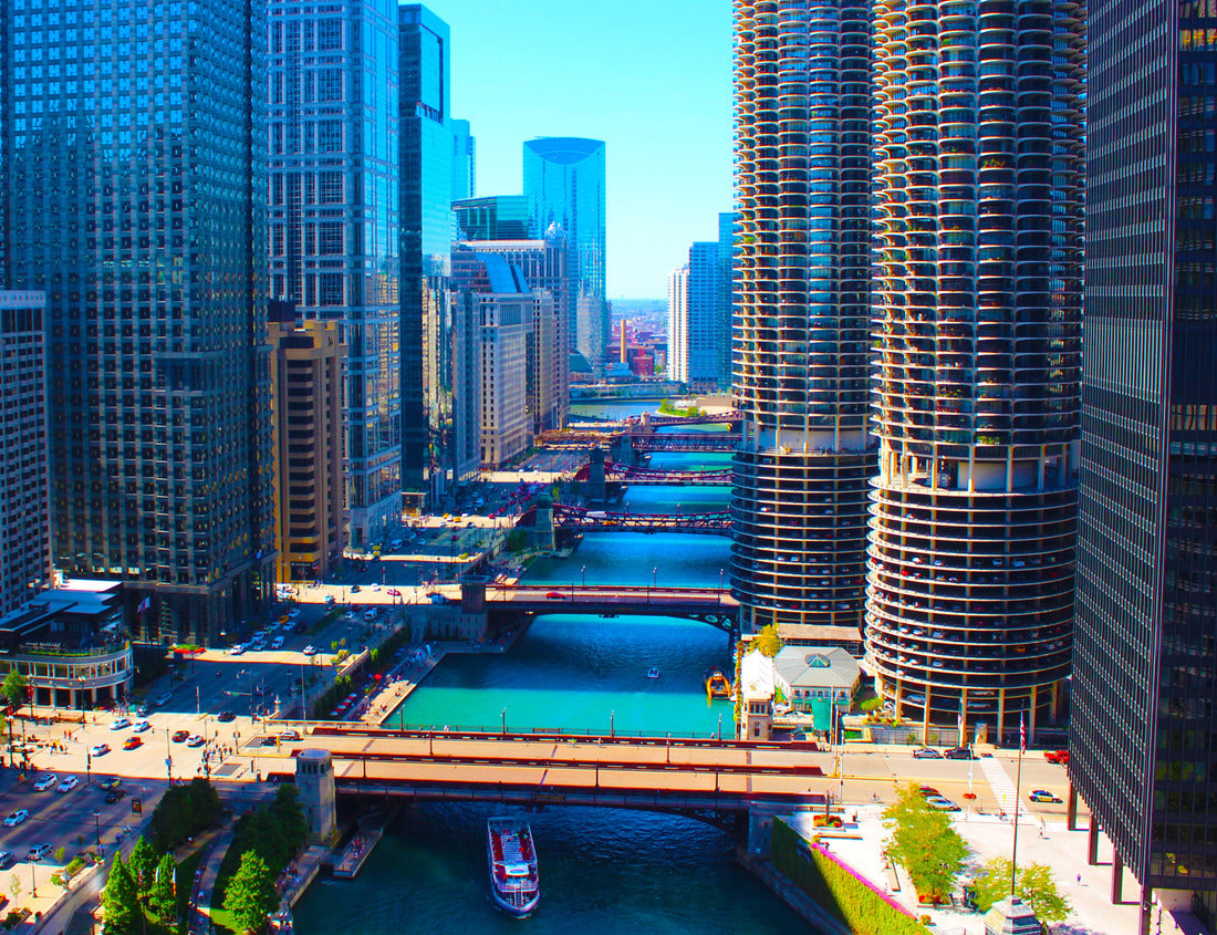 Noah Jigsaw Puzzle Chicago River 1000 pieces