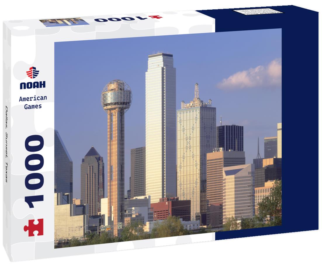 Noah Jigsaw Puzzle Dallas, Sunset, Texas 1000 pieces
