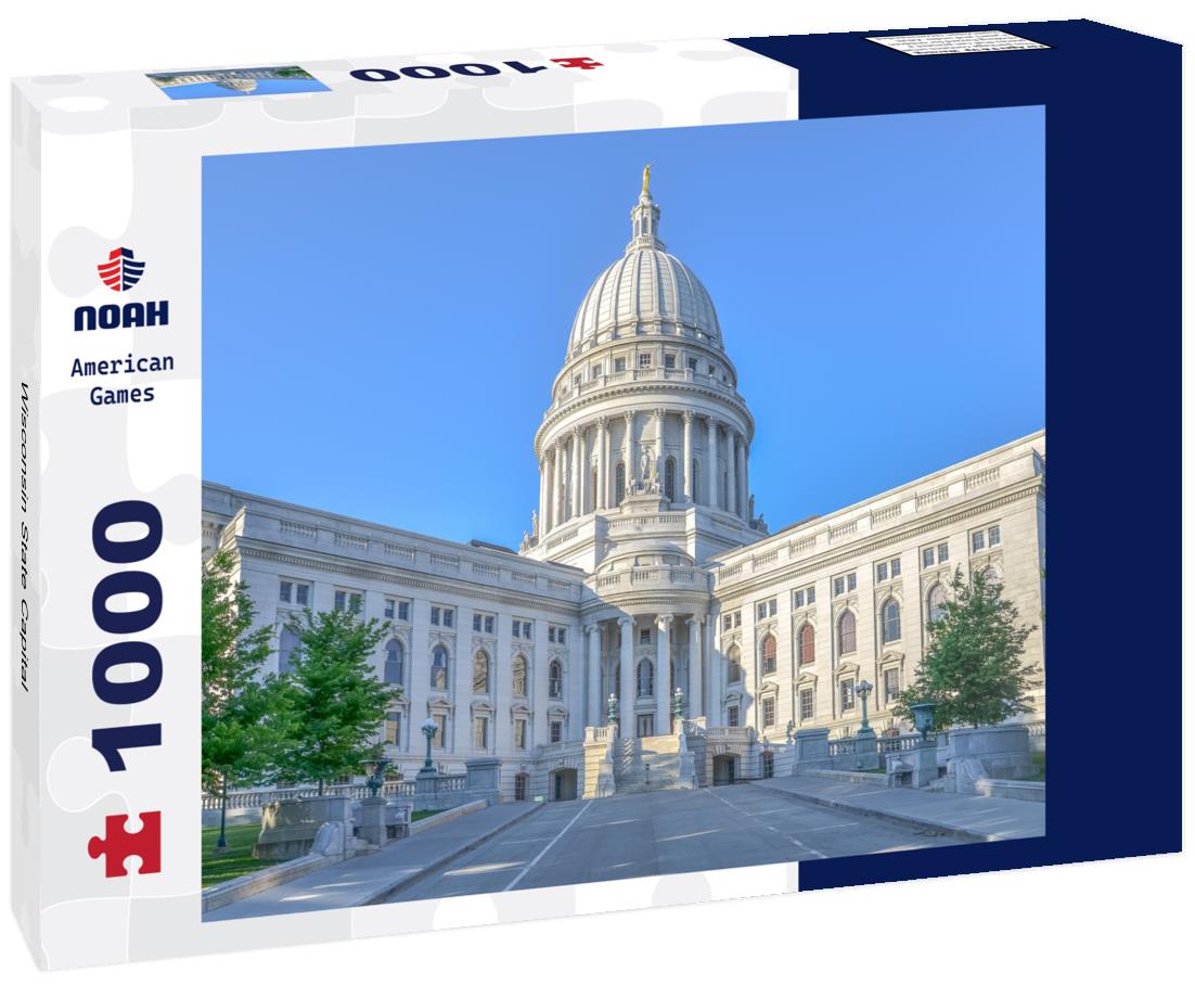 Noah Jigsaw Puzzle Wisconsin State Capital 1000 pieces