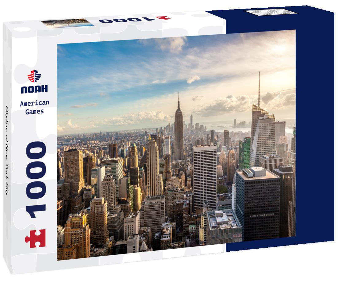 Noah Jigsaw Puzzle Skyline of New York City 1000 pieces