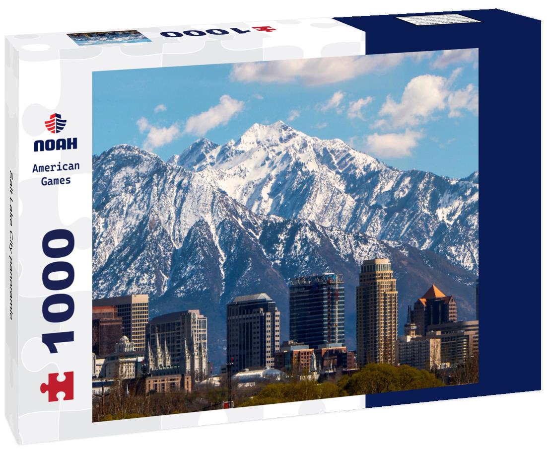 Noah Jigsaw Puzzle Salt Lake City panoramic 1000 pieces