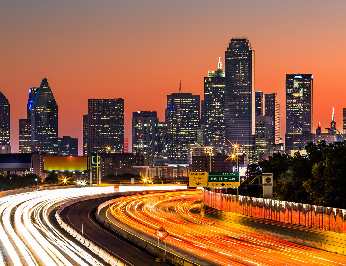 Noah Jigsaw Puzzle Dallas skyline at sunrise 1000 pieces