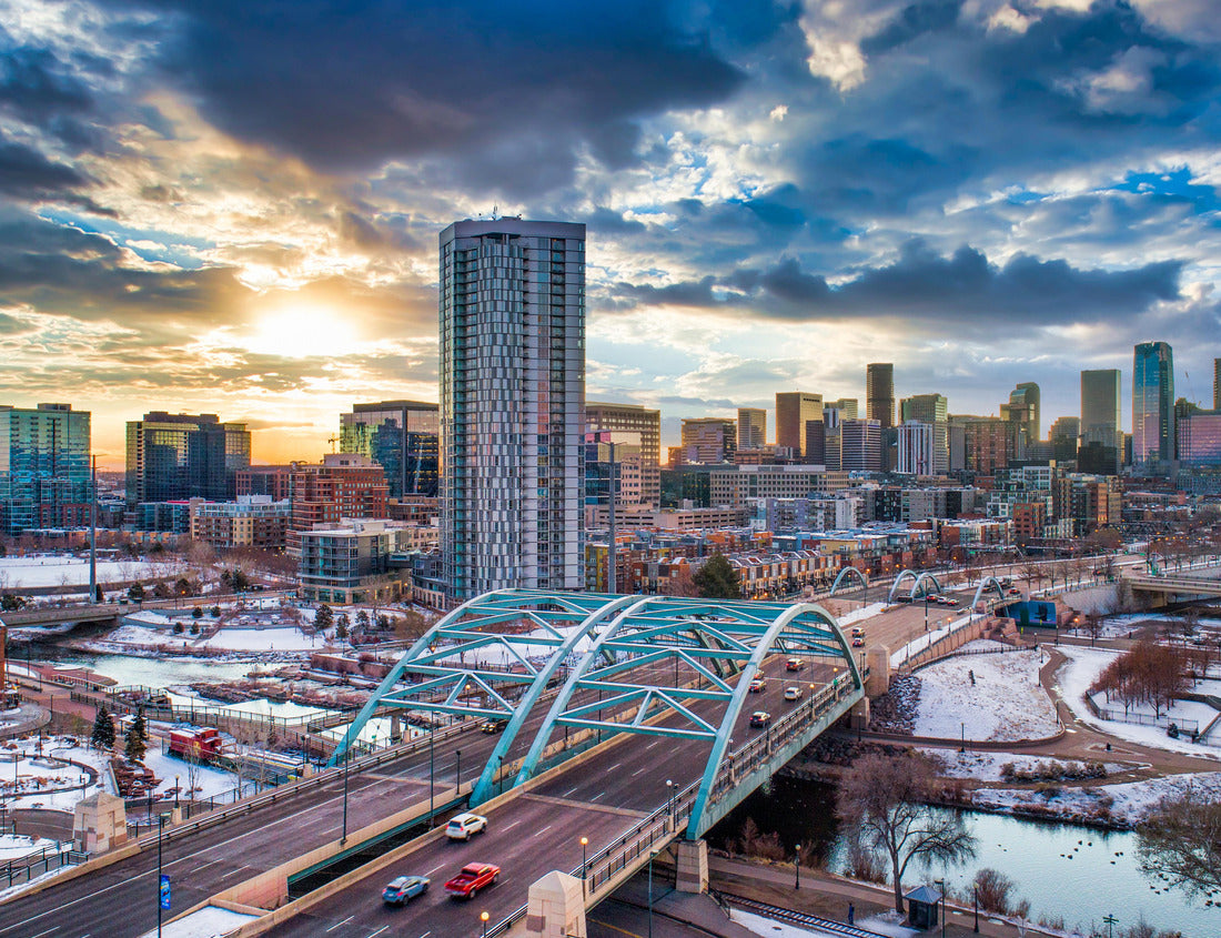 Noah Jigsaw Puzzle Denver, Colorado, USA downtown 1000 pieces