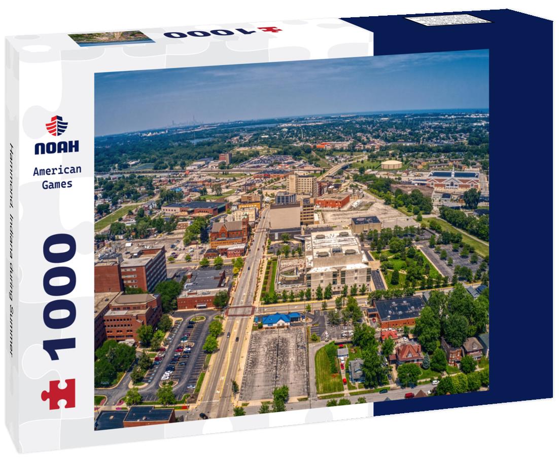 Noah Jigsaw Puzzle Hammond, Indiana during Summer 1000 pieces