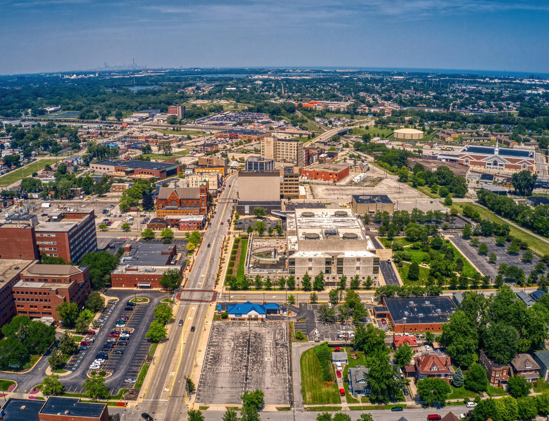 Noah Jigsaw Puzzle Hammond, Indiana during Summer 1000 pieces