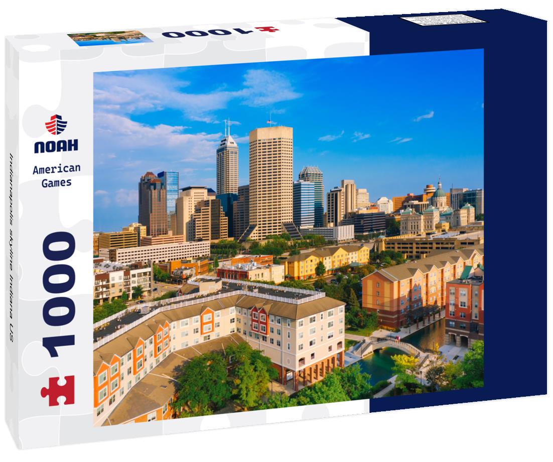 Noah Jigsaw Puzzle Indianapolis skyline Indiana US 1000 pieces