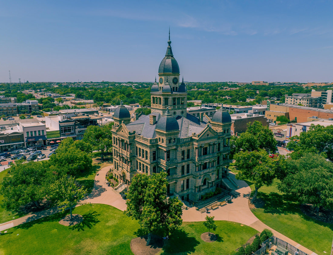 Noah Jigsaw Puzzle Denton County Courthouse, Denton 1000 pieces