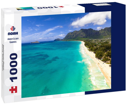 Noah Jigsaw Puzzle Waimanalo Beach - Sandy Beach Oahu 1000 pieces