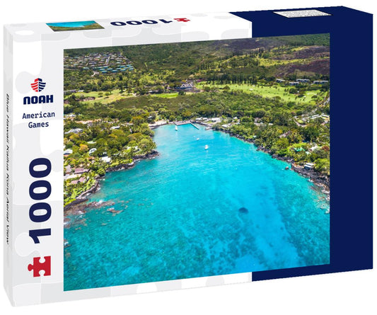 Noah Jigsaw Puzzle Blue Hawaii Kailua Kona Aerial View 1000 pieces