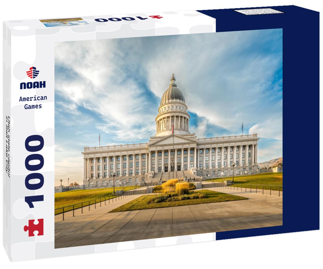 Noah Jigsaw Puzzle Utah state capitol in Salt Lake City 1000 pieces