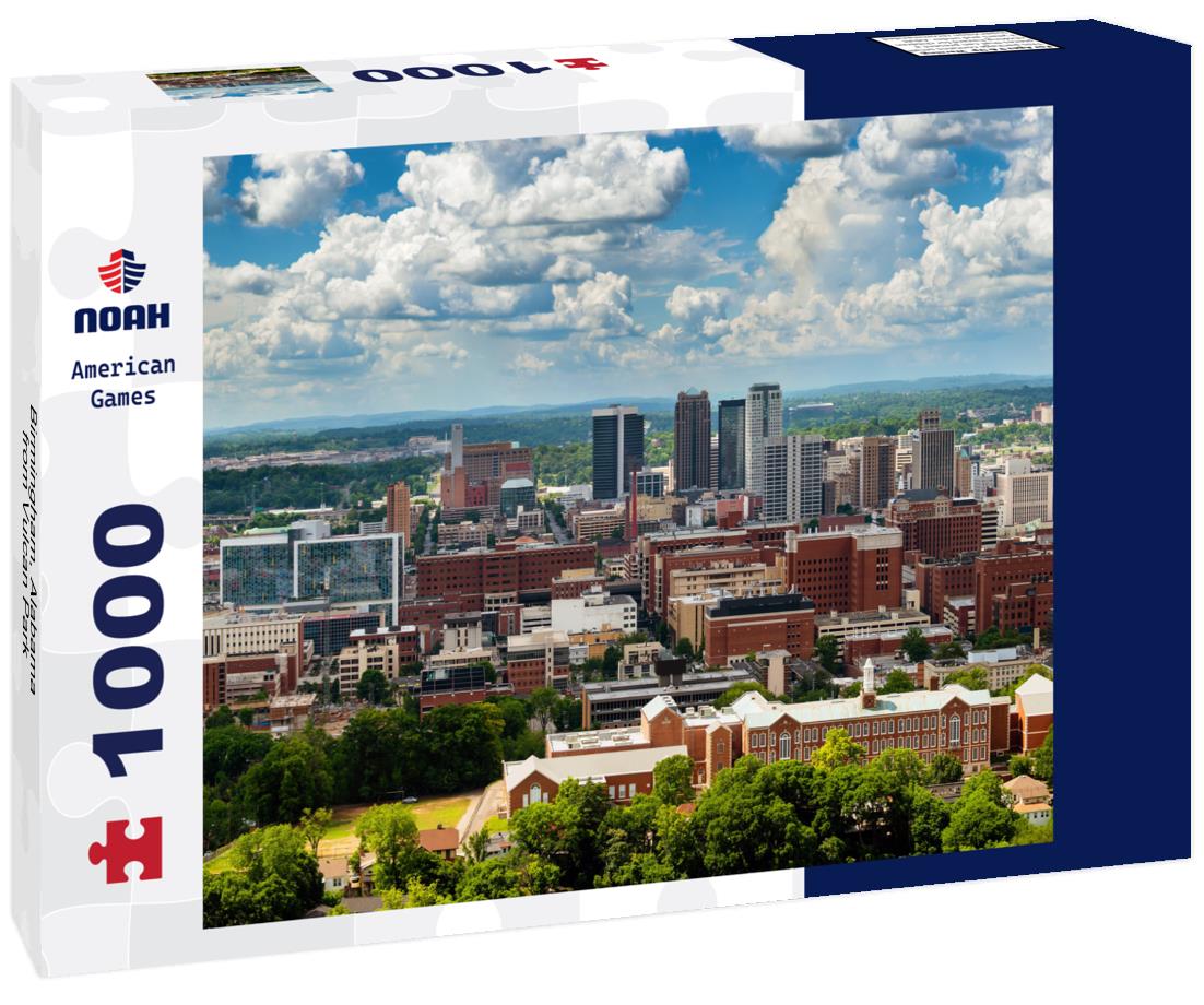 Noah Jigsaw Puzzle Birmingham, Alabama, from Vulcan Park 1000 pieces