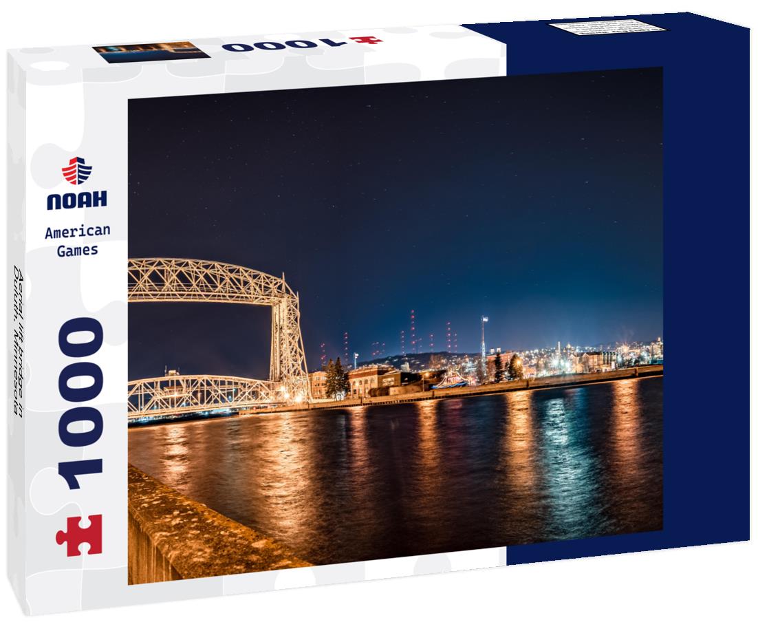 Noah Jigsaw Puzzle Aerial lift bridge in Duluth, Minnesota 1000 pieces