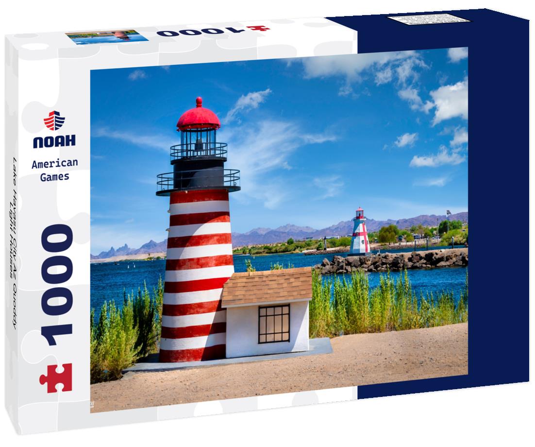 Noah Jigsaw Puzzle Lake Havasu City Az Quoddy Light Houses 1000 pieces