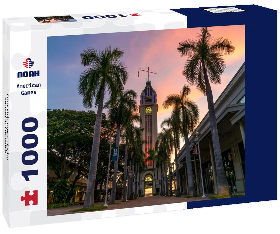 Noah Jigsaw Puzzle Honolulu tower during sunset in Honolulu 1000 pieces