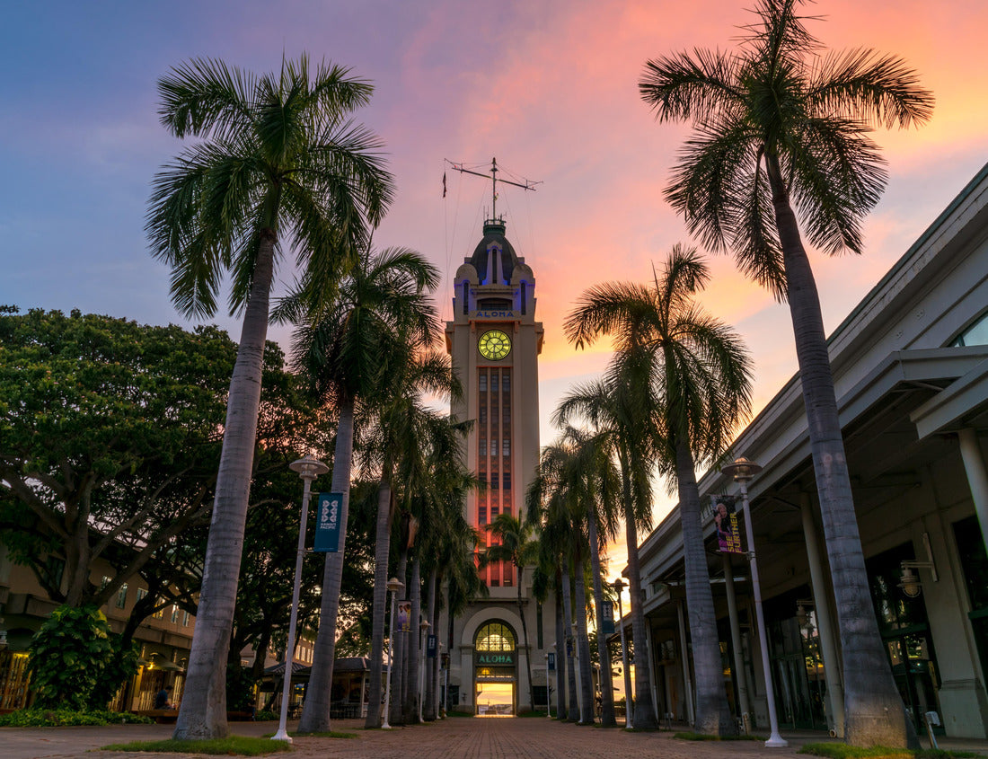 Noah Jigsaw Puzzle Honolulu tower during sunset in Honolulu 1000 pieces