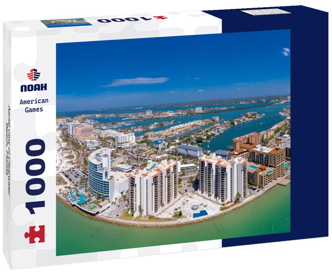 Noah Jigsaw Puzzle Aerial view of Clearwater Beach, Florida 1000 pieces