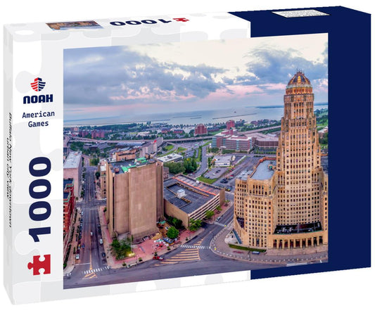 Noah Jigsaw Puzzle Buffalo New York downtown urban city view 1000 pieces