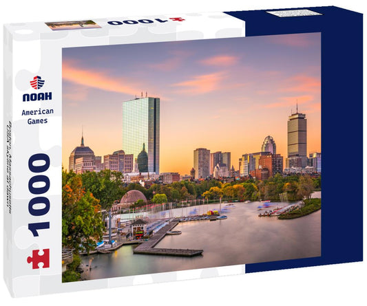 Noah Jigsaw Puzzle Boston, Massachusetts, USA skyline at dawn 1000 pieces