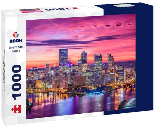 Noah Jigsaw Puzzle Pittsburgh, Pennsylvania, USA city skyline 1000 pieces