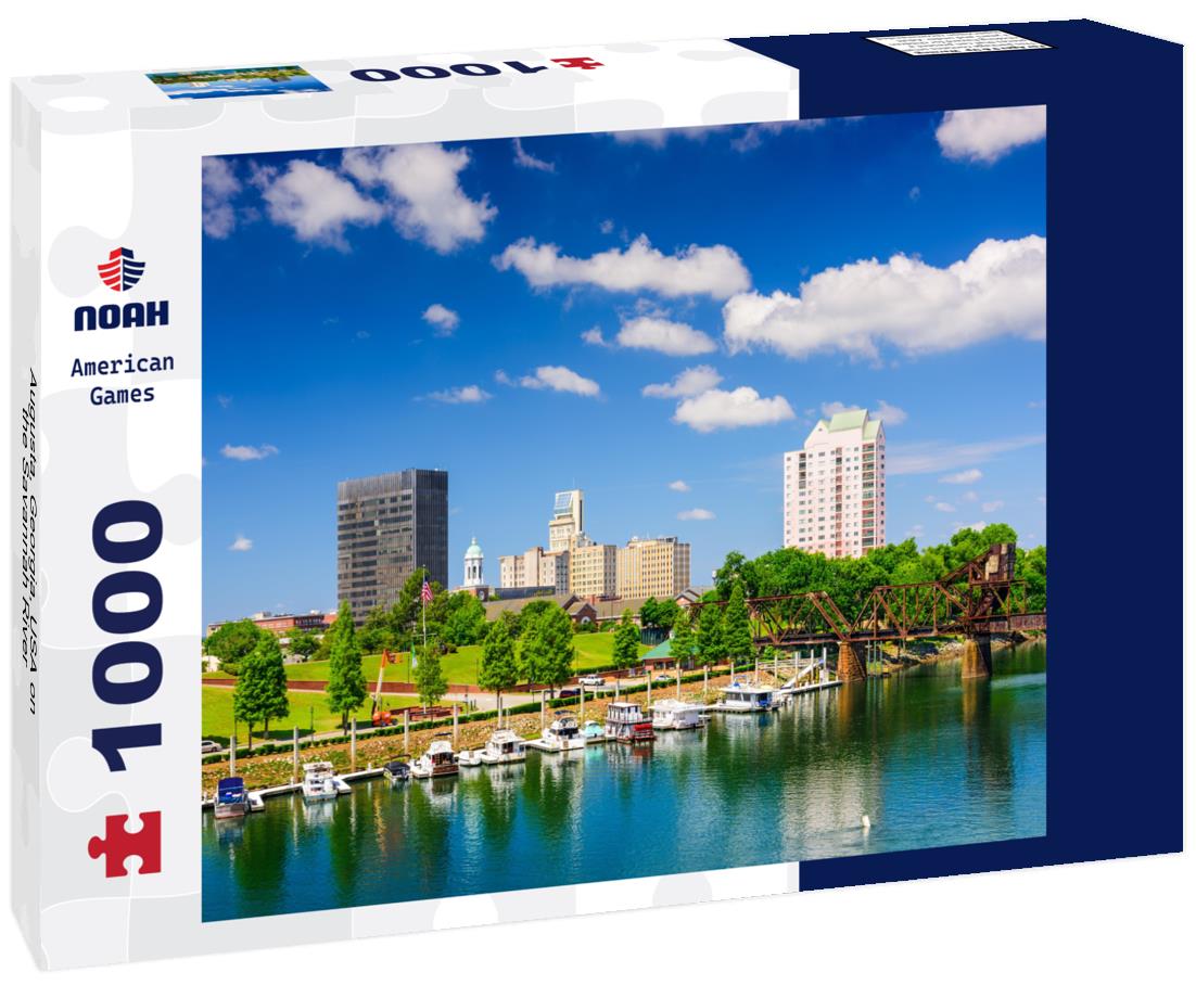 Noah Jigsaw Puzzle Augusta, Georgia, USA on the Savannah River 1000 pieces
