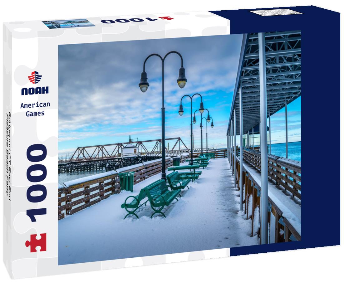 Noah Jigsaw Puzzle Bridgeport CT East End Pleasure Beach Ferry 1000 pieces