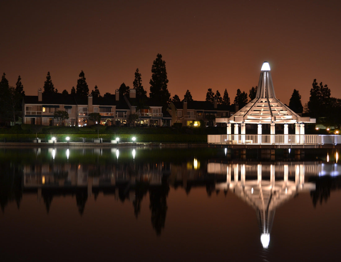 Noah Jigsaw Puzzle Evening scene at the Irvine Lake California 1000 pieces
