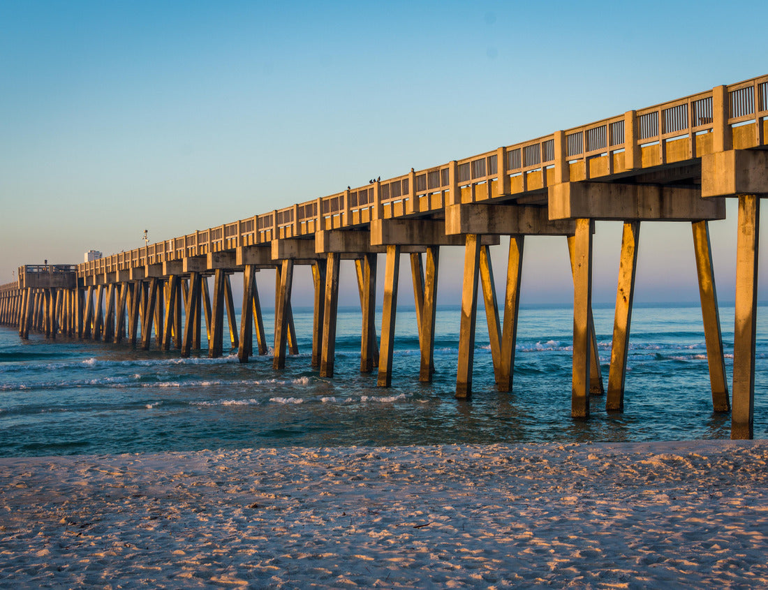 Noah Jigsaw Puzzle Pier at Panama City Beach, Florida at Sunrise 1000 pieces